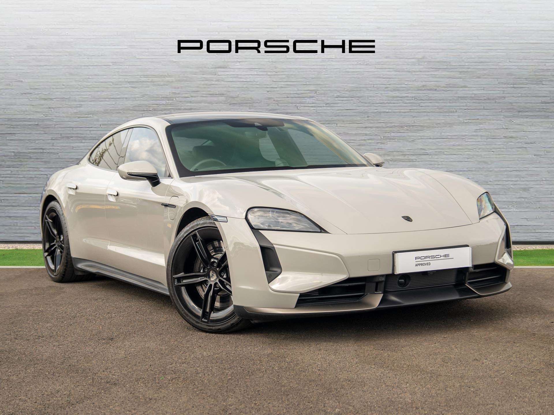 Grey 2024 Porsche Taycan Saloon All-wheel drive Automatic