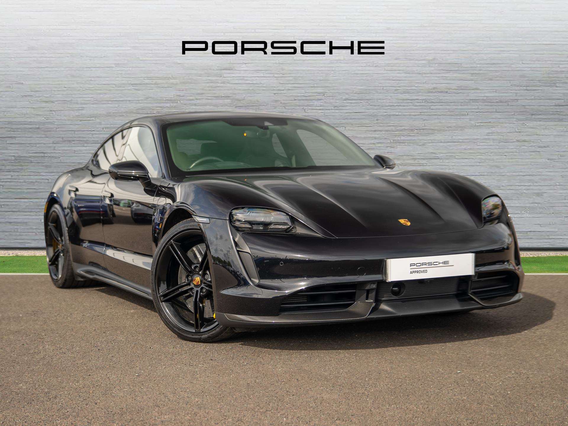 Black 2023 Porsche Taycan Saloon All-wheel drive Automatic