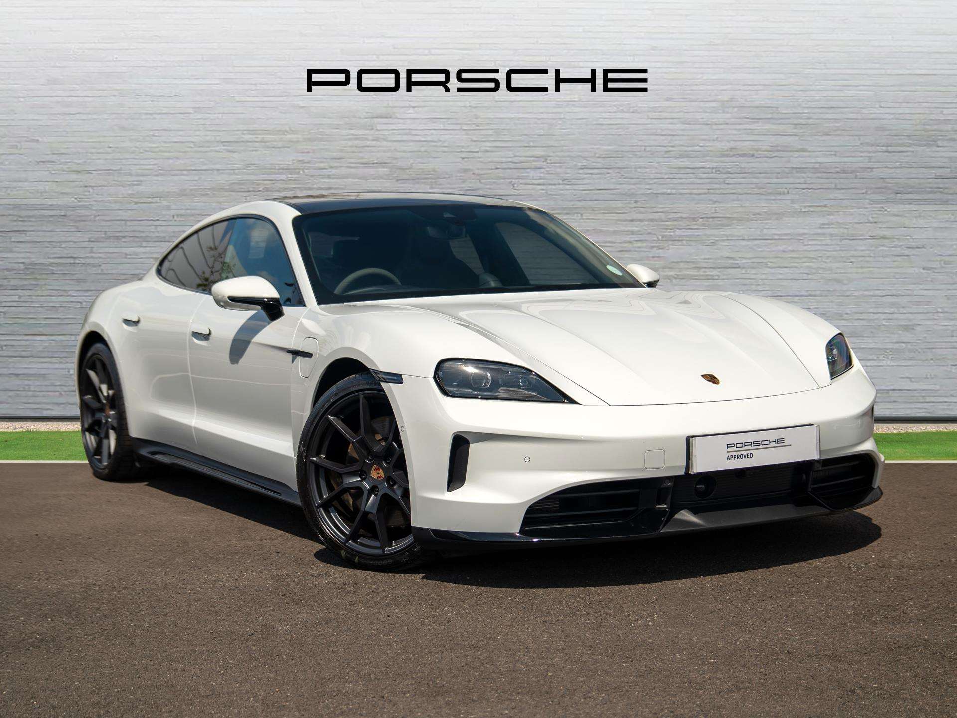 White 2026 Porsche Taycan Saloon All-wheel drive Automatic