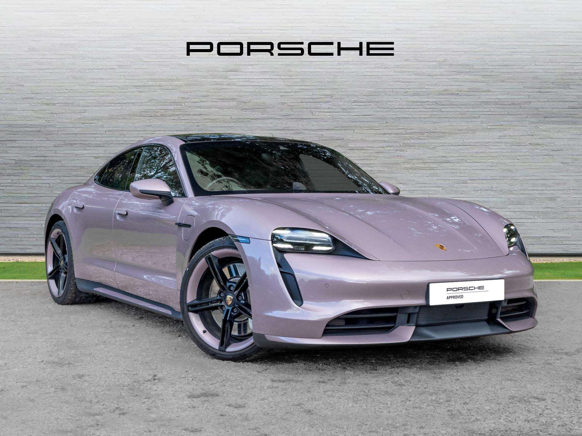 Frozen Berry Metallic 2021 Porsche Taycan Saloon All-wheel drive Automatic