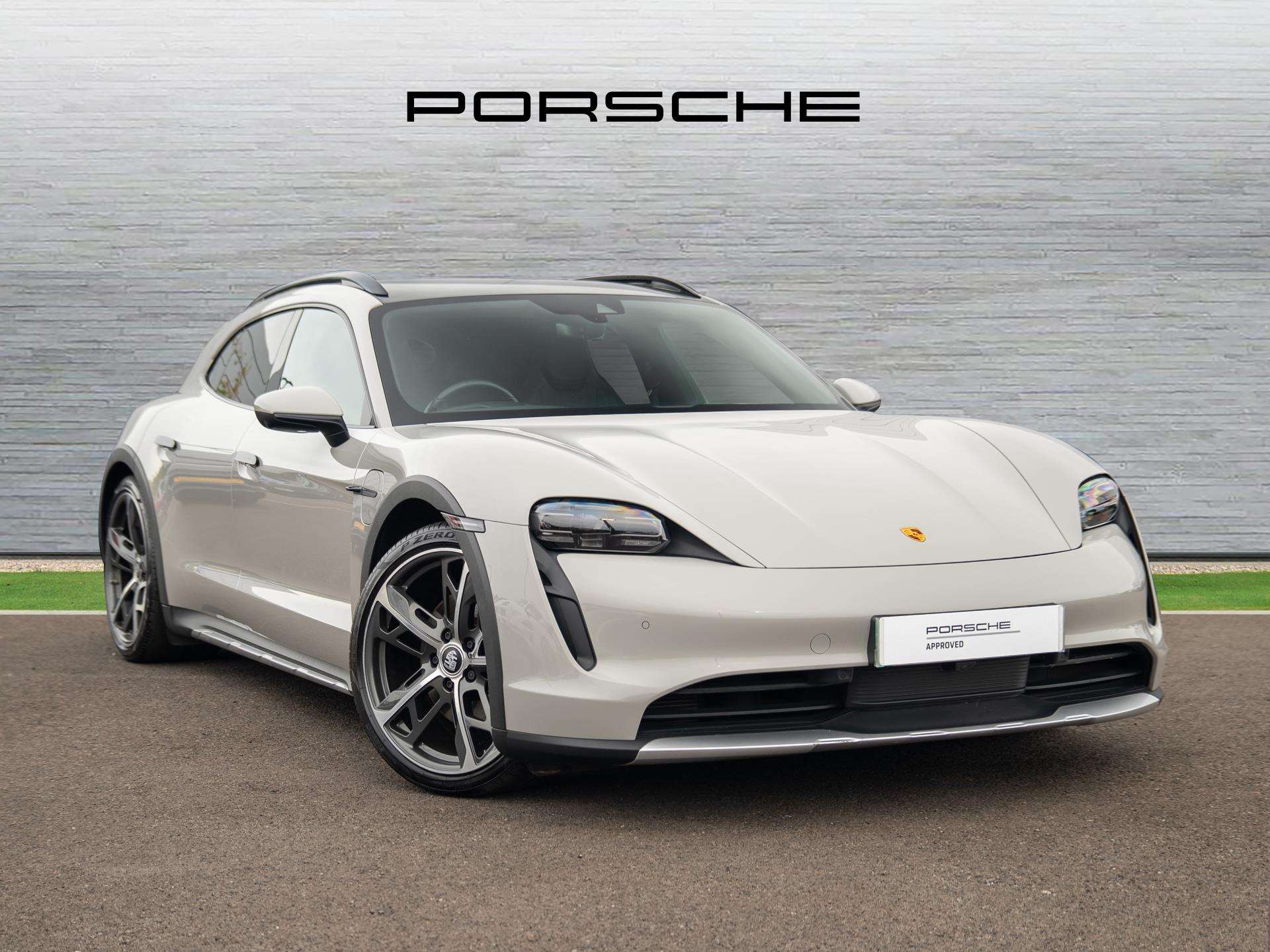Grey 2023 Porsche Taycan Estate All-wheel drive Automatic