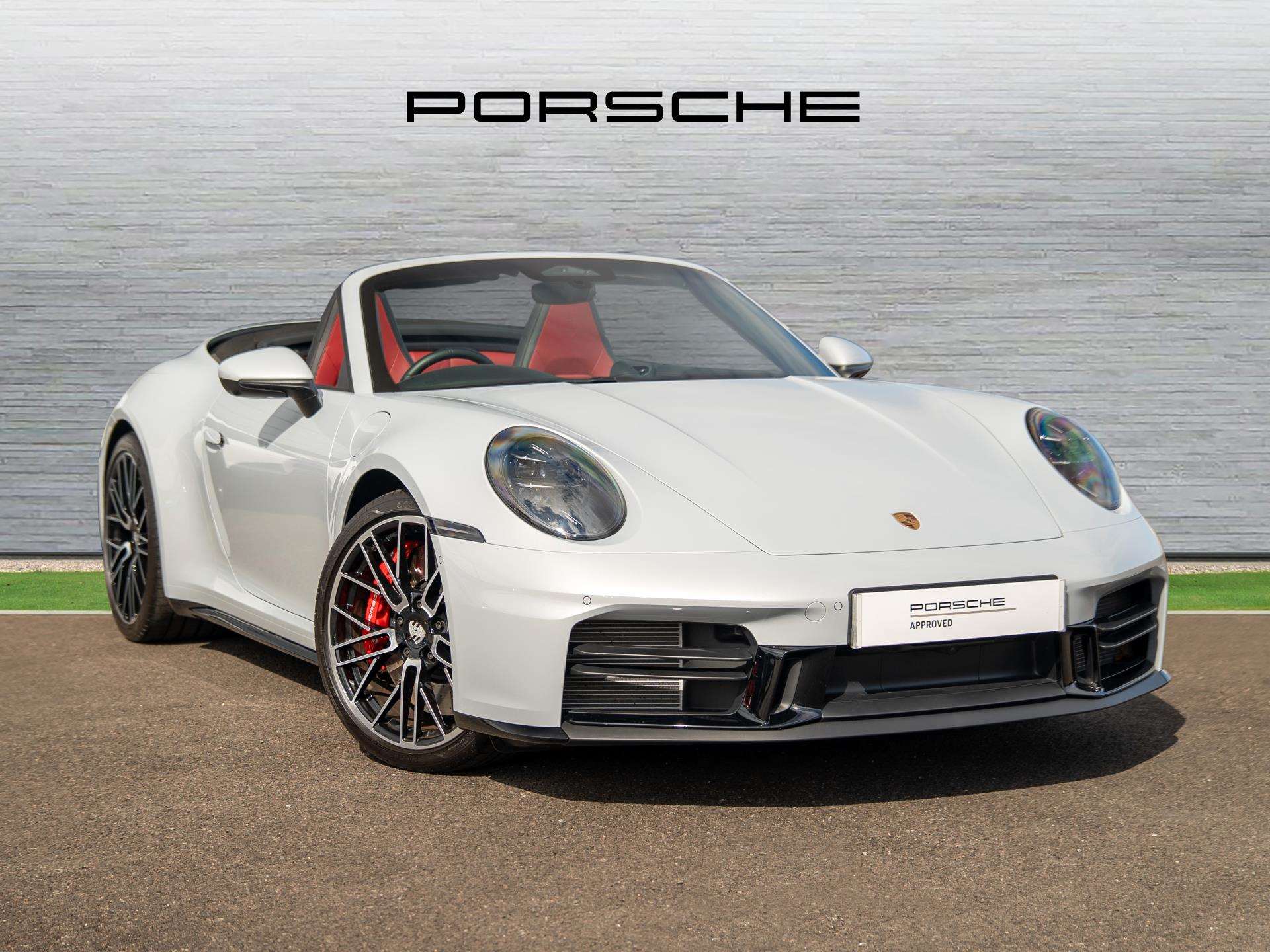 Ice Grey Metallic 2026 Porsche 911 Convertible Rear-wheel drive Automatic